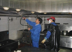 食堂酒店油煙機(jī)怎么清洗？
